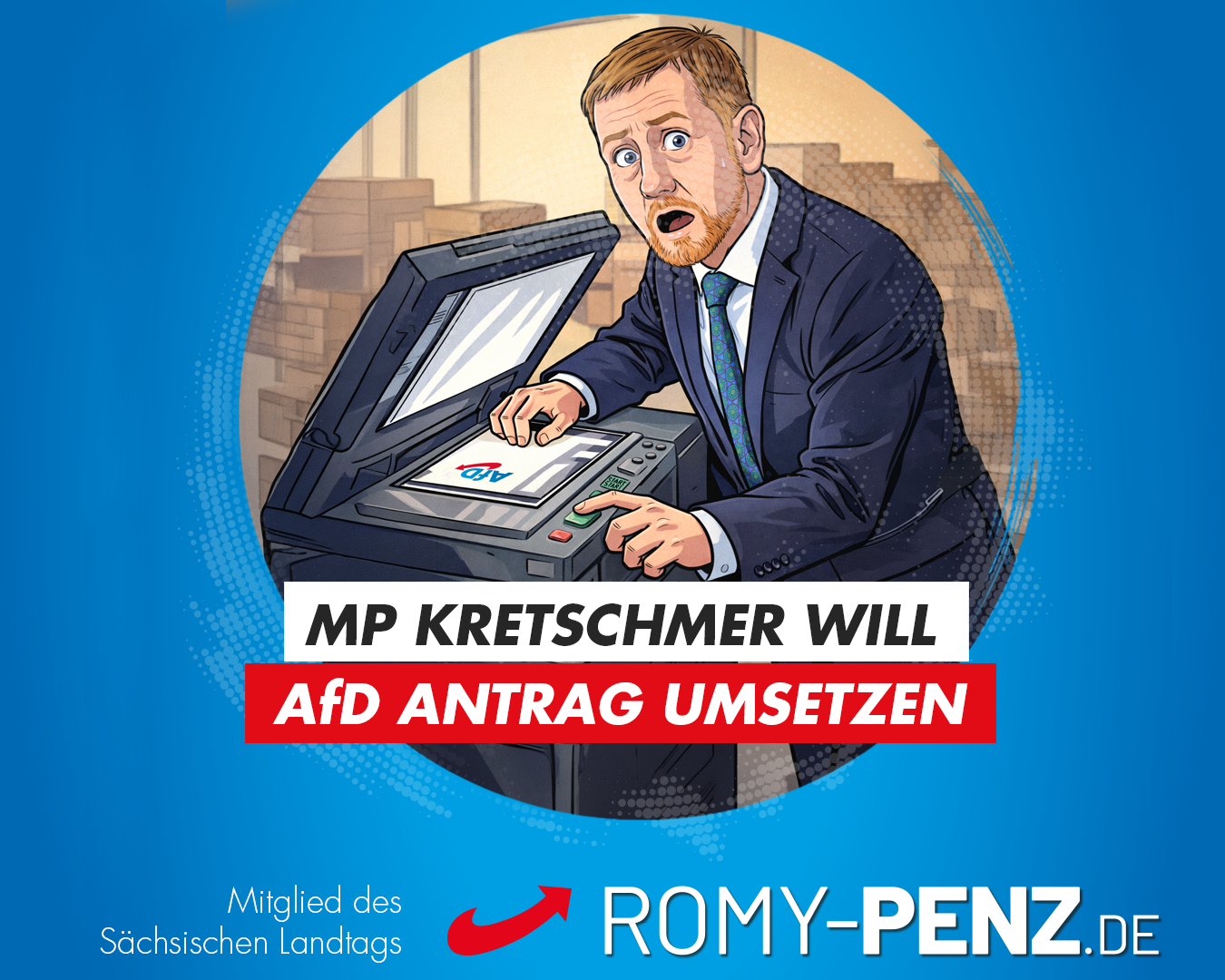 MP Kretschmer will AfD-Antrag umsetzen – besser spät als nie!